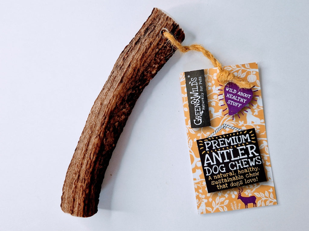 Medium Antler Dog Chews - Happy Paws and Claws