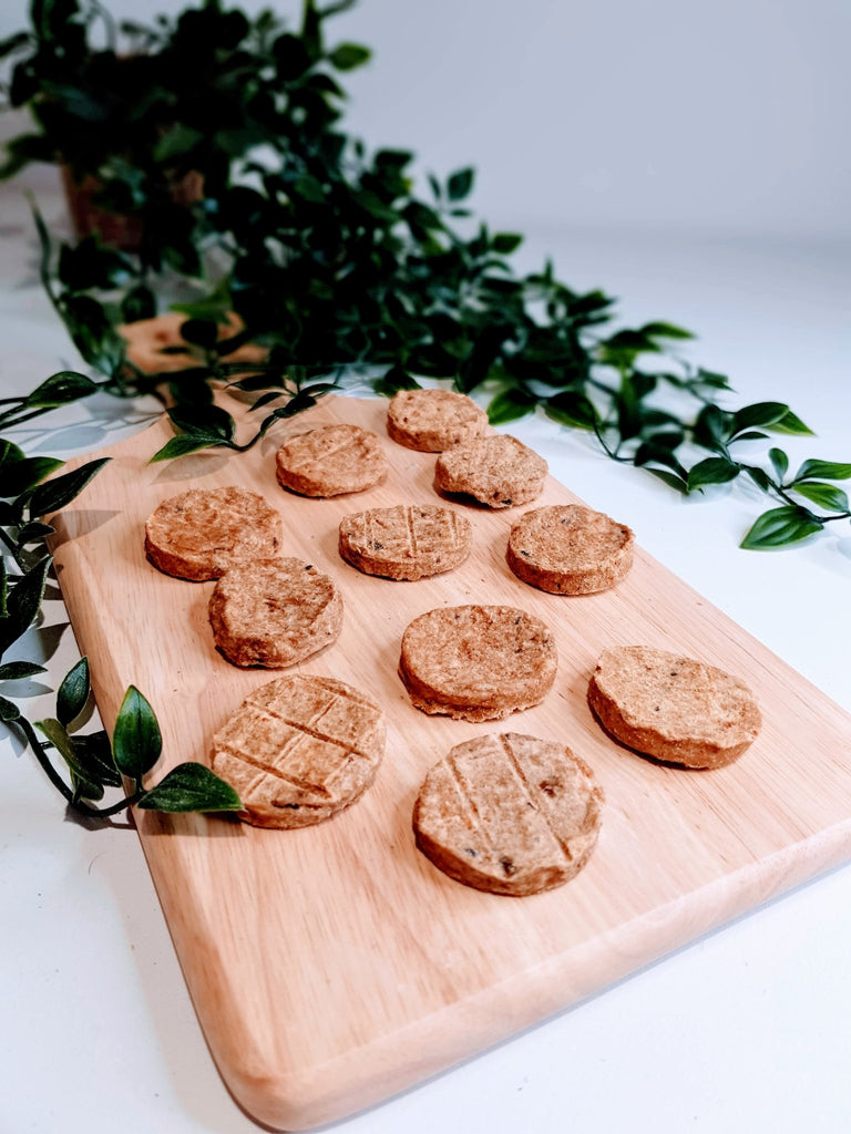 Salmon & potato cookies natural dog treats reigate surrey